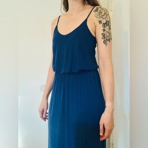 All in Favor Royal Blue Maxi Dress